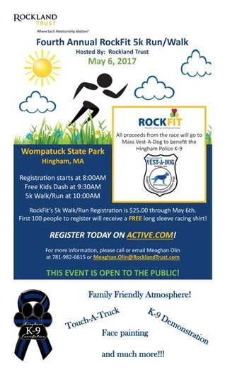 Rockfit 5K for Hingham K9