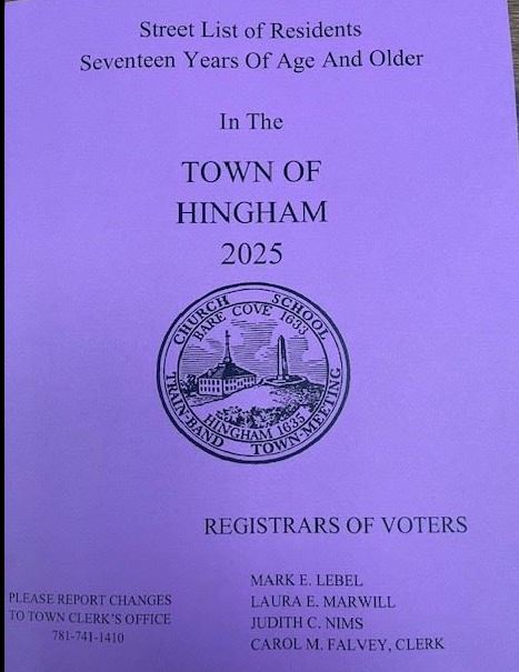 Street Listing Booklet