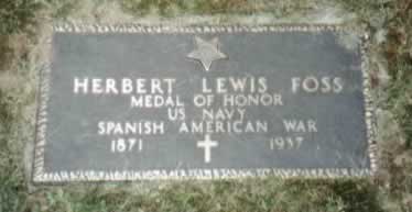 Herbet Foss Grave Marker