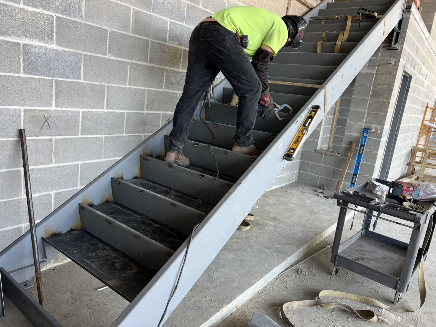 July 29 Apparatus Bay Stairs